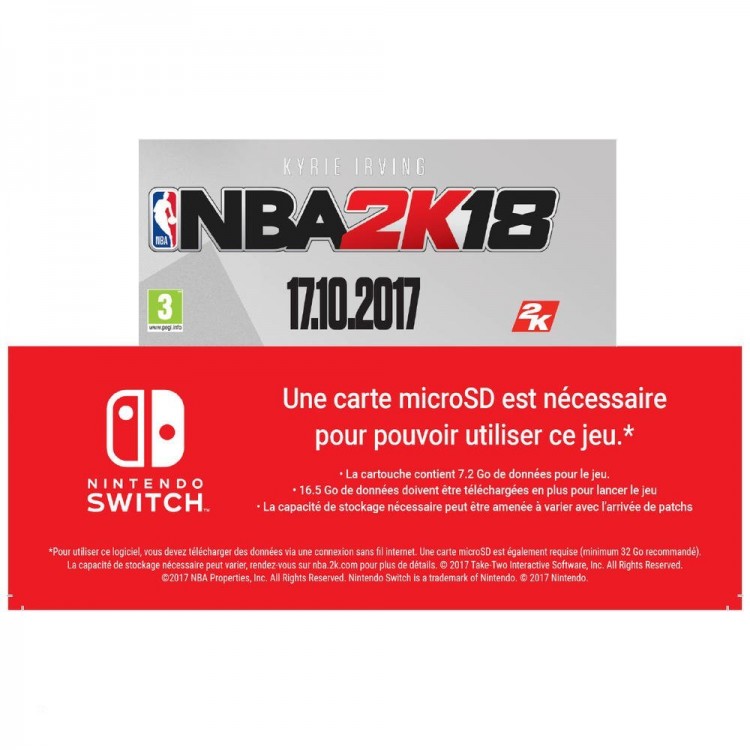 NBA 2K18 - Nintendo Switch عناوین بازی